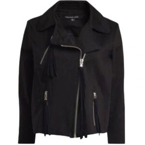 Timo Weiland brushed twill moto jacket S